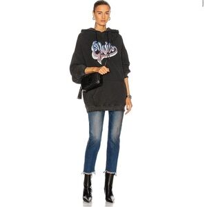 R13 MID RISE BOY SKINNY JEANS BLUE SIZE 26